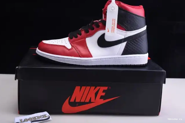 Reps TB WMNS Air Jordan OG Snake CD0461-601 1 High Satin 0608